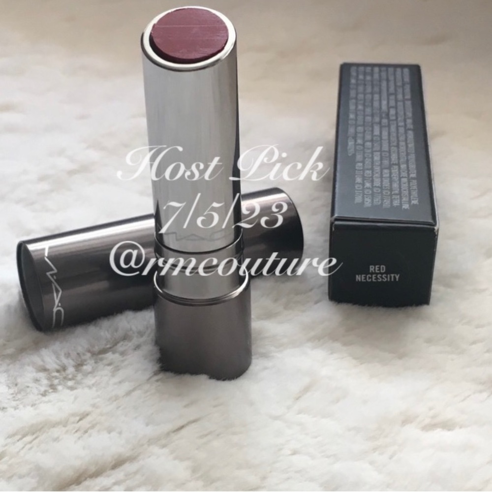M•A•C Huggable Lipcolour Red Necessity NWB